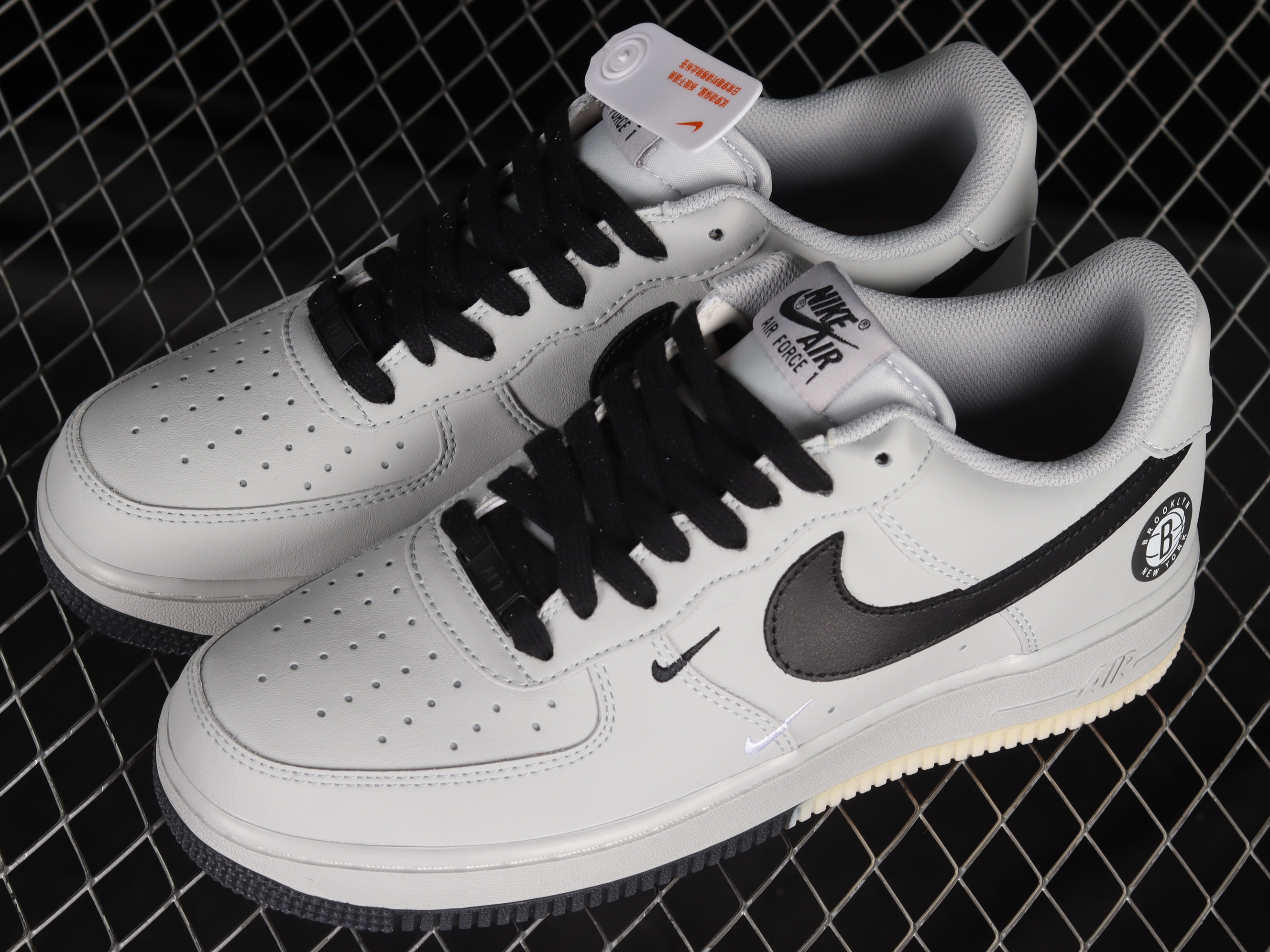 Nike Air Force 1 07 Low White Grey White Shoes Sneakers SNK263684229