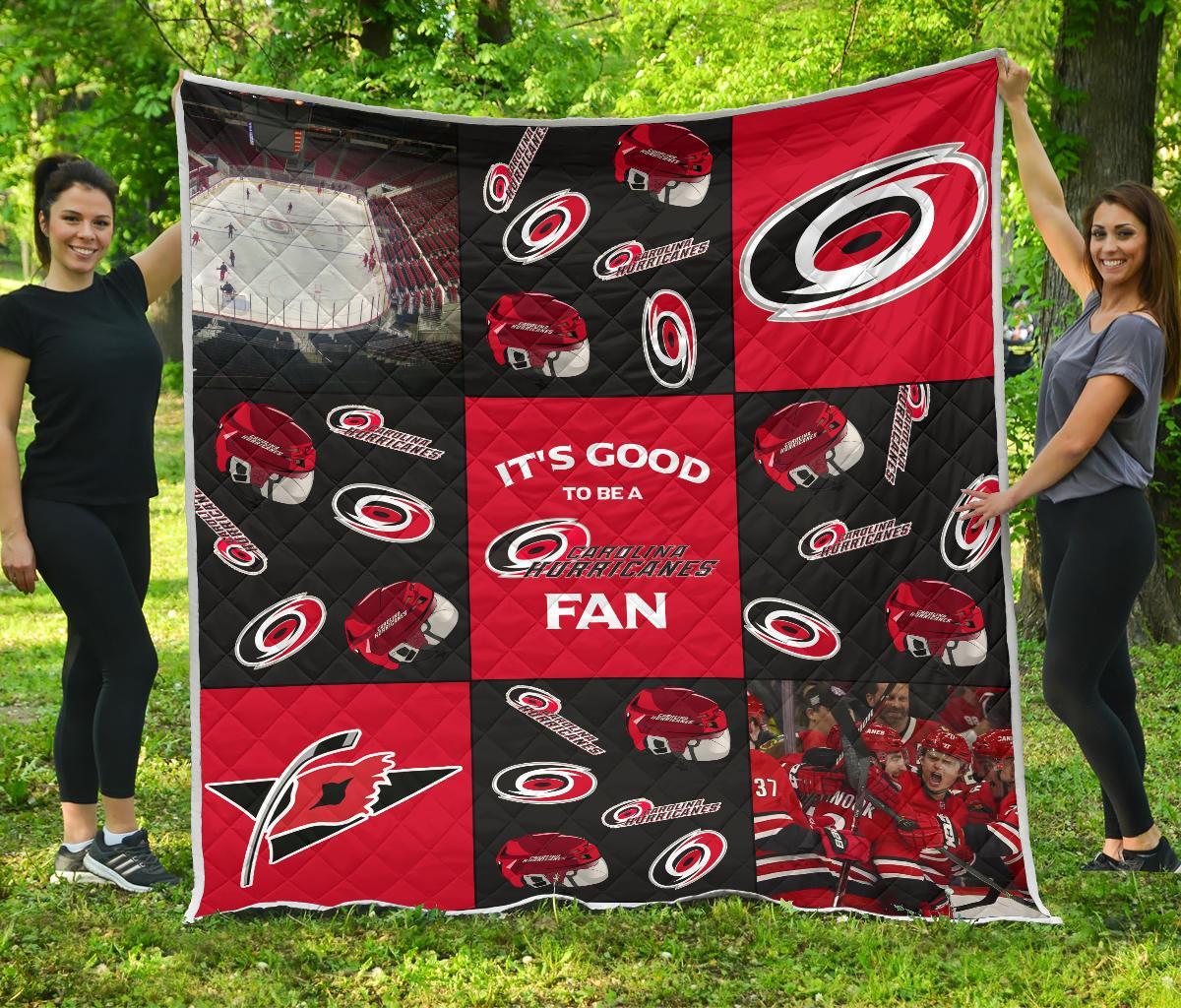 It’s Good To Be A Carolina Hurricanes Fan Quilt Shop