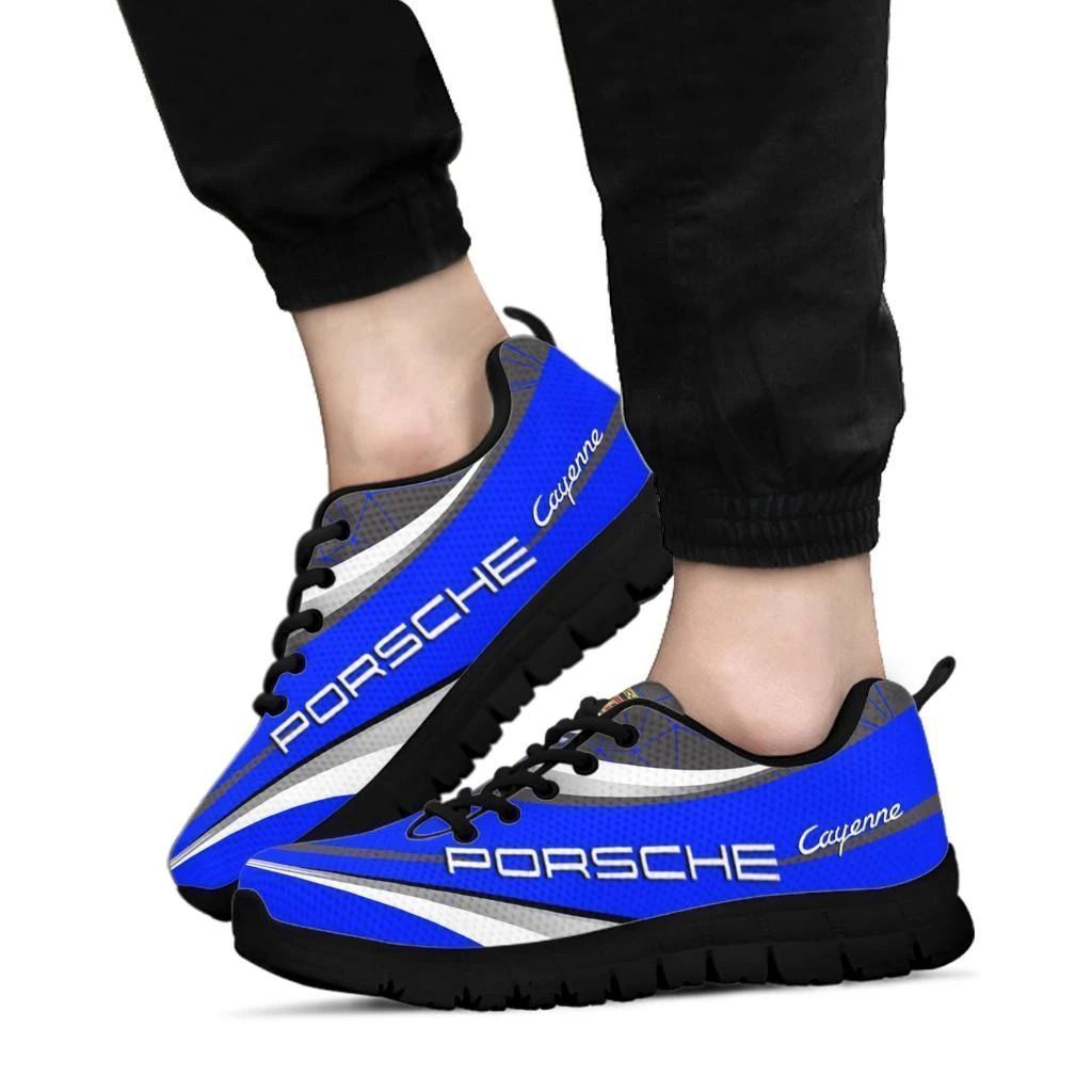 3D Printed Porsche Cayenne- BDA Sneakers Ver1 For Men & Women (Blue)