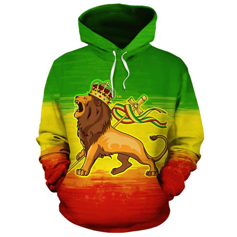 RASTAFAR All-over Hoodie