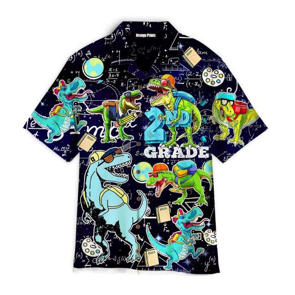 Dinosaur Ready To Crush School Again Hawaii Shirt For Men Women Ha15147