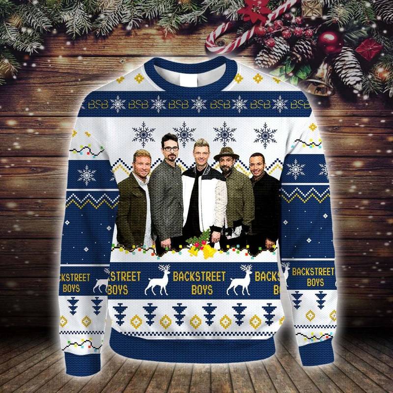 Backstreet Boys 3D All Over Print Christmas Sweatshirt