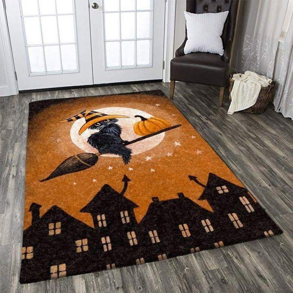 Cat Halloween Rug RCDD81F29135