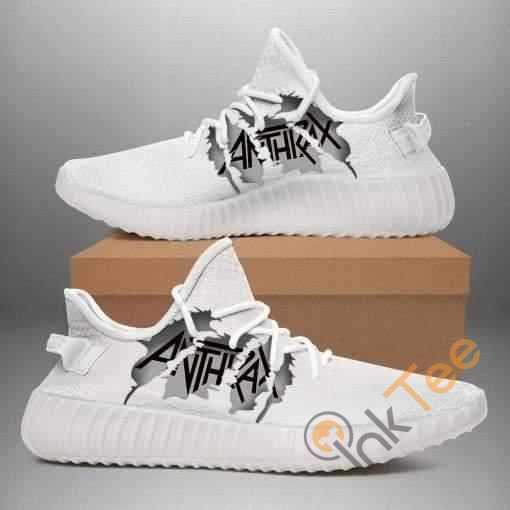 Anthrax Band Custom Shoes Personalized Name Yeezy Sneakers