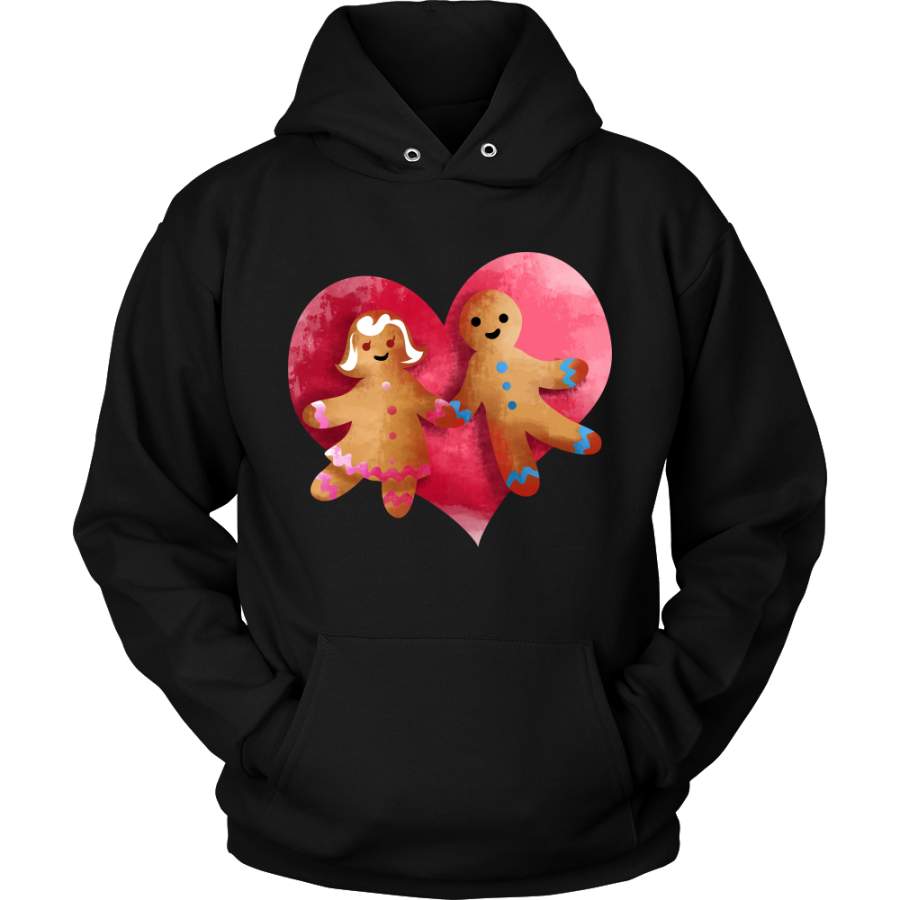 Gingerbread Couple Christmas Costume Hoodie Xmas Gift