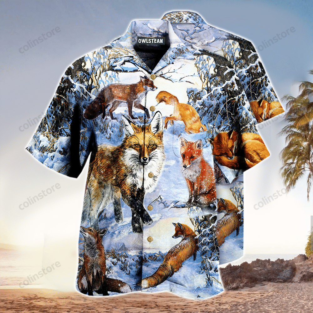 Fox Hawaii Shirt For Lover Gifts Aloha Ha101318