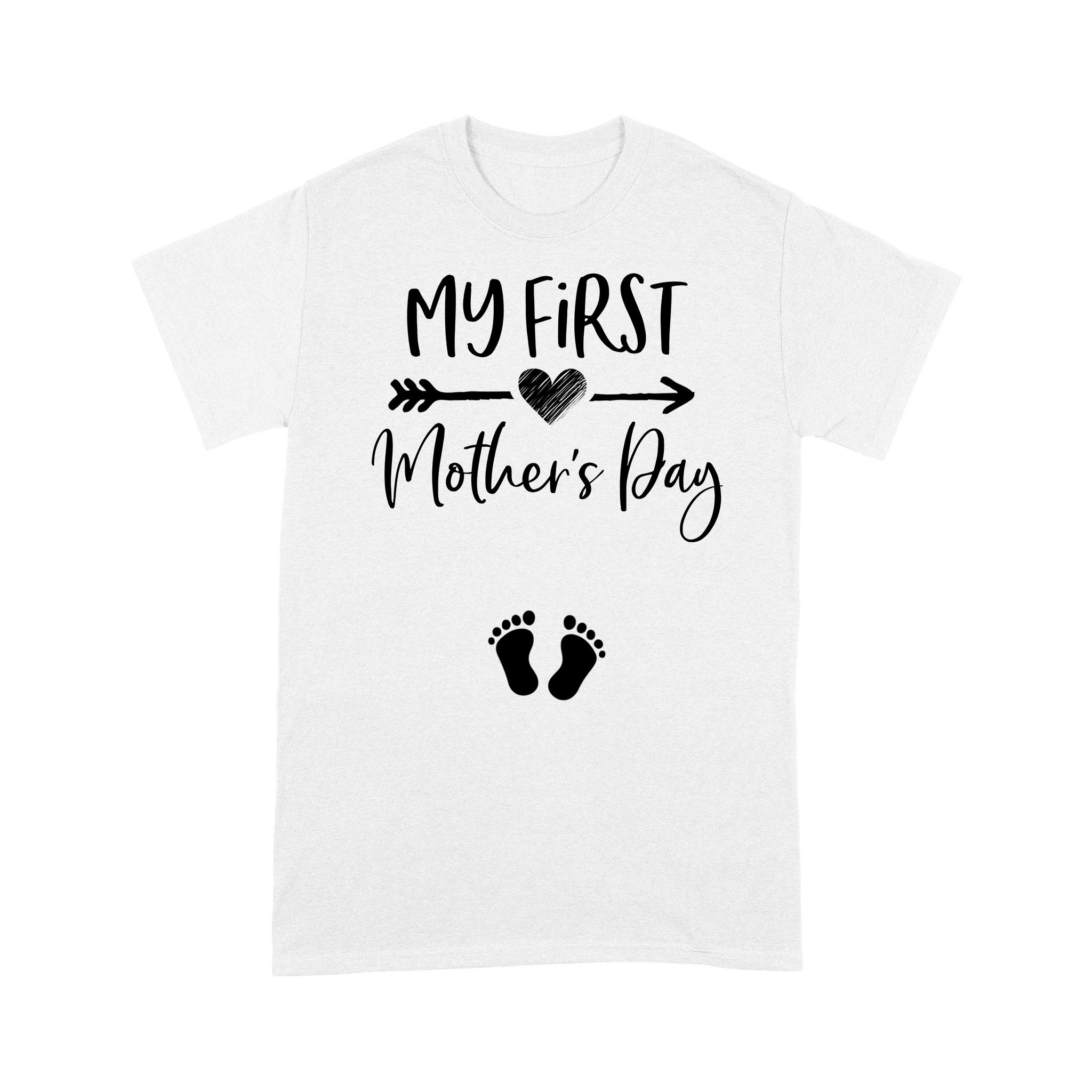 My First Mother’s Day Pregnancy Announcement Funny Shirt – Standard T-shirt