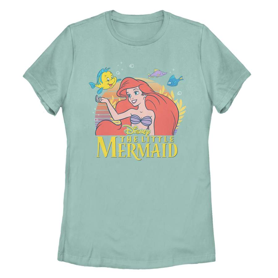 The Little Mermaid Women’s Ariel Classic  T Shirt