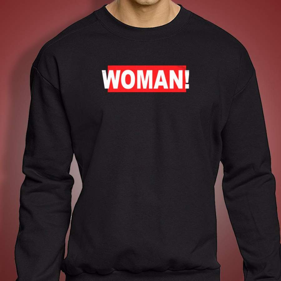 Woman Red Box Men’S Sweatshirt