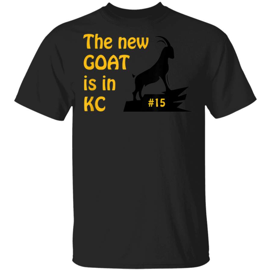 The New GOAT is in Kansas City Football Fan TShirt