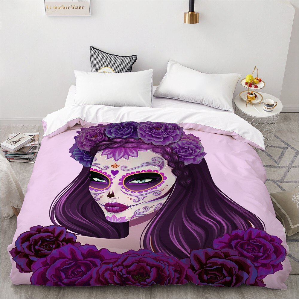 3D 1Pcs Duvet Cover,//Blanket Case 200*200/220×240 Bedding Queen/King Dop Ship,Halloween Witch