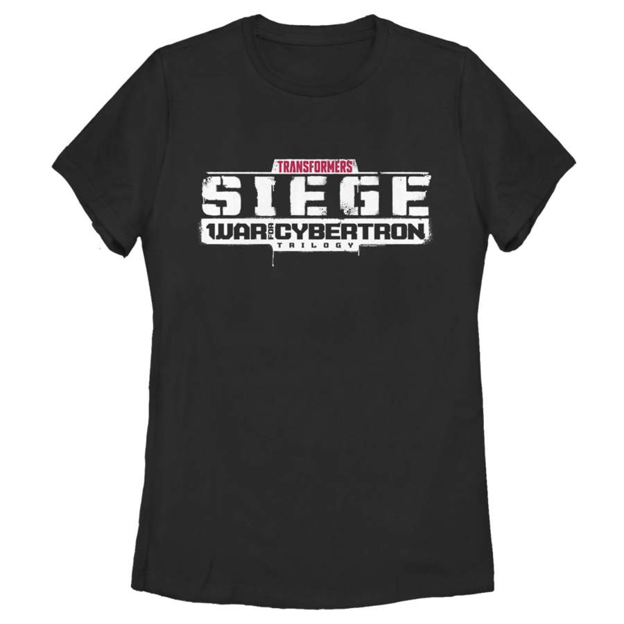 Transformers Women’s Siege Logo  T-Shirt