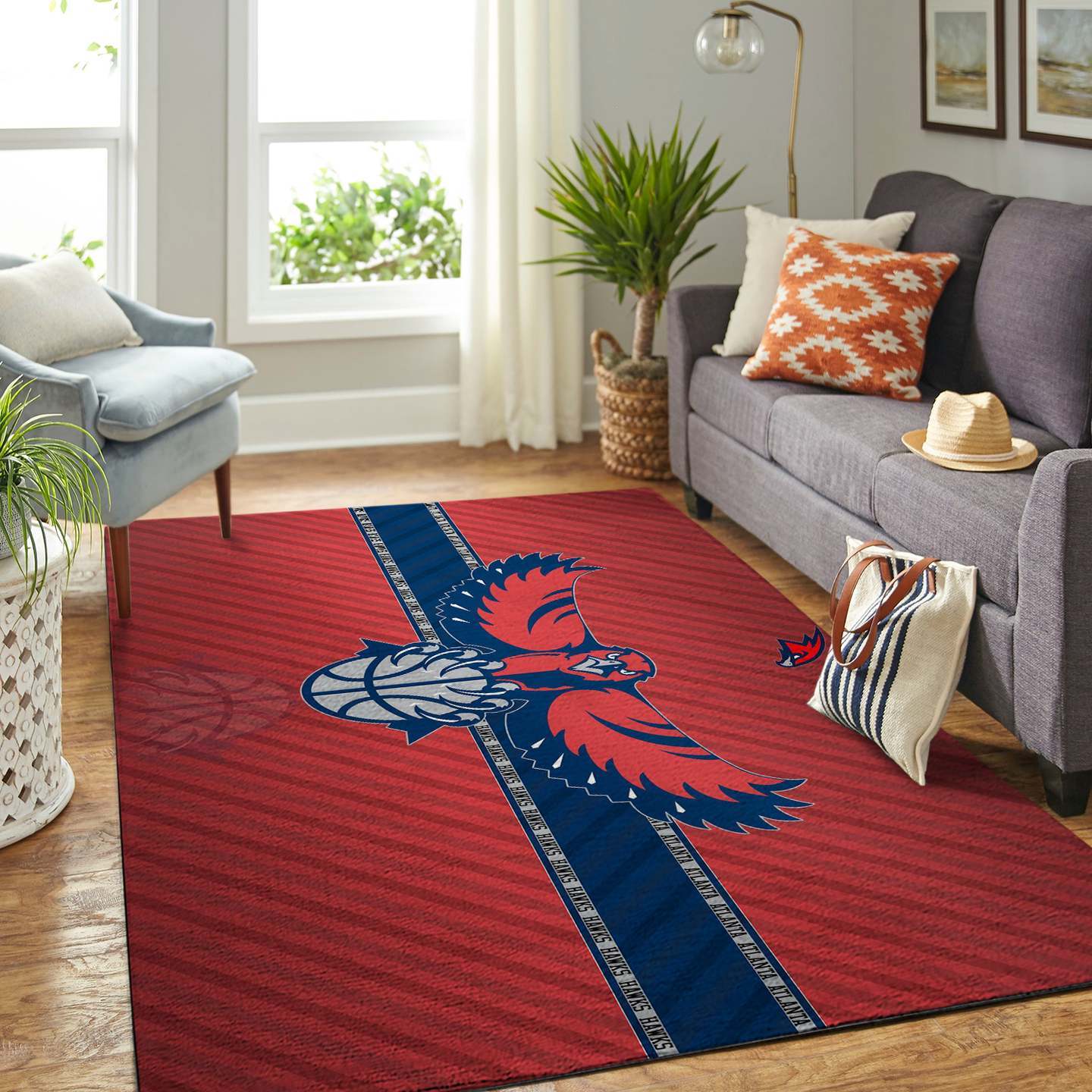 The 20 Rug Atlanta Hawks Rug Basketball Floor Decor