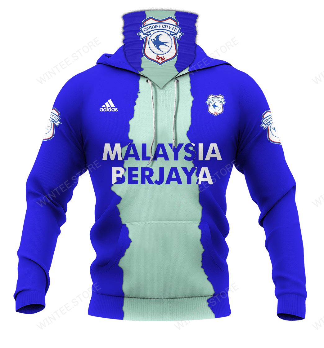 26CardiffCity001 |HoodieMask| CUSTOMIZE YOUR NAME & NUMBER