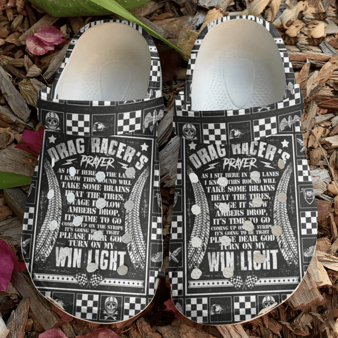 Racing Drag Prayer 102 Gift For Lover Rubber Clogs Clogband Clogs, Comfy Footwear