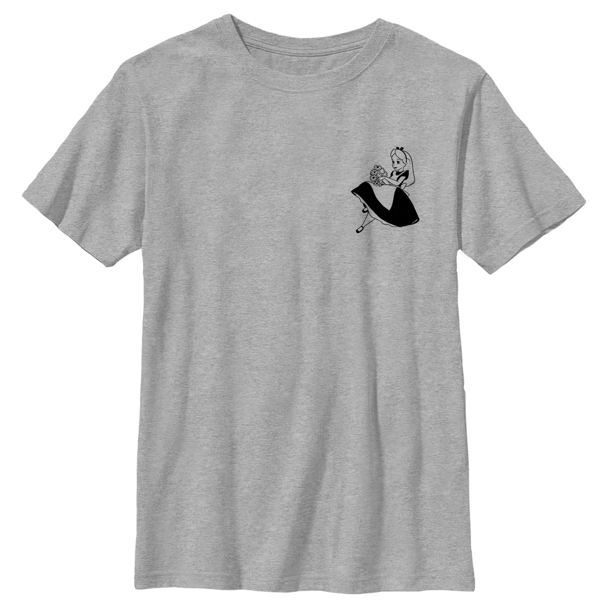 Boy’S Alice In Wonderland Pocket Sketch Alice T-Shirt