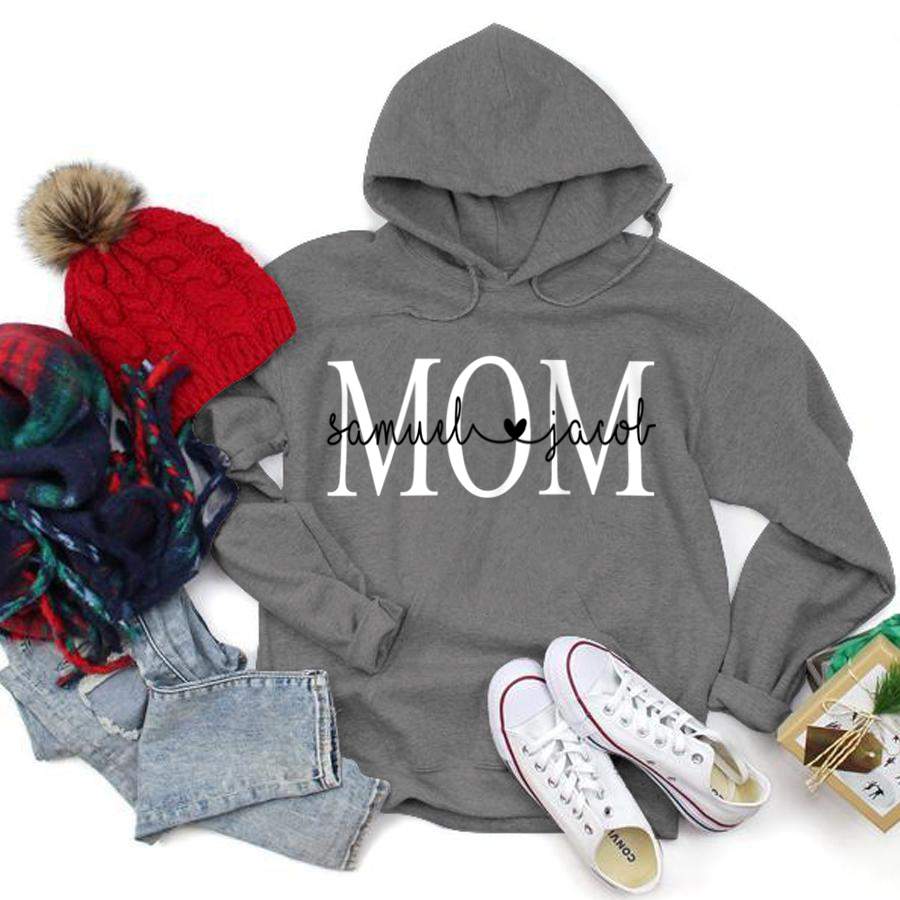 Personalized Mom Hoodie, Custom Mom Shirt – Kayli Shop