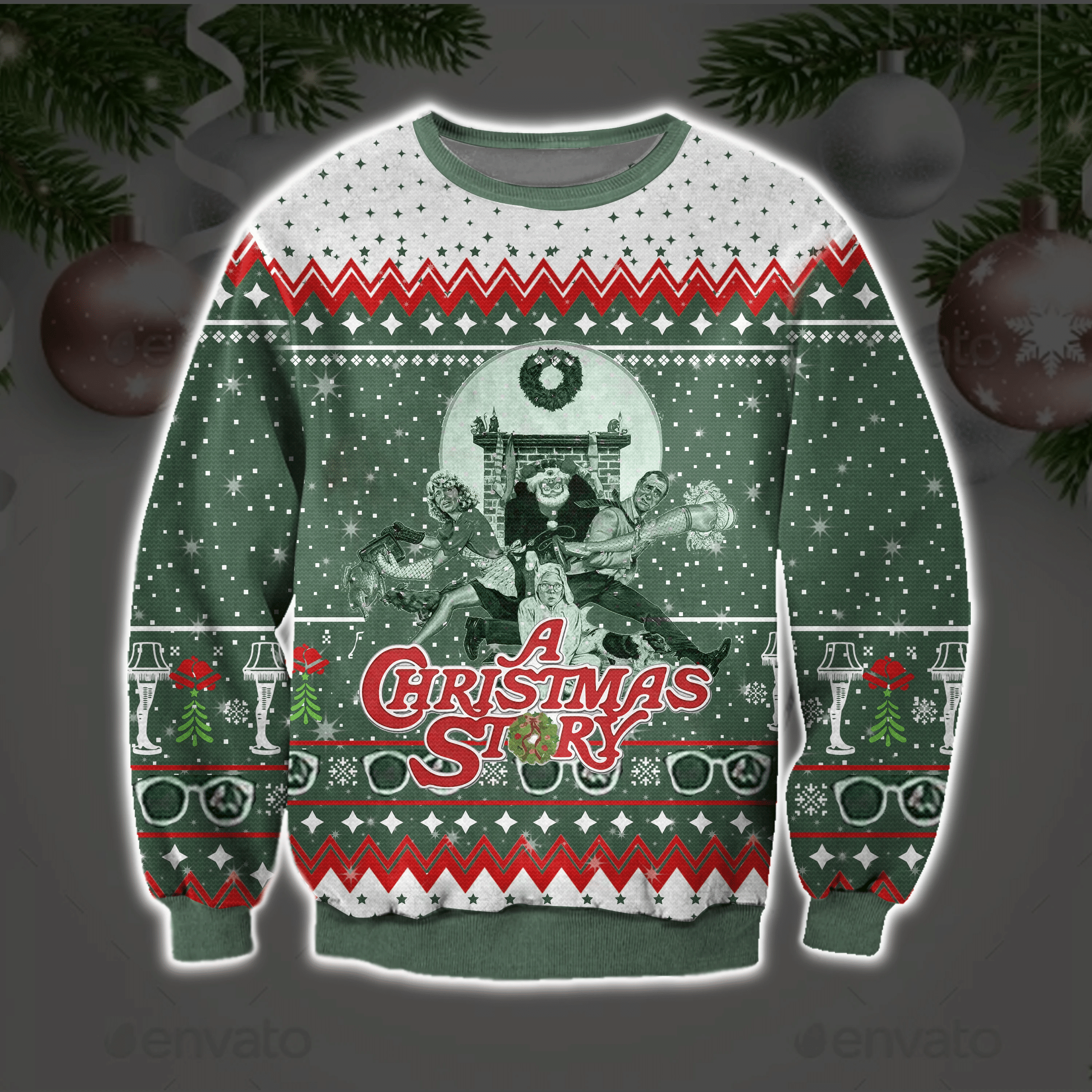 A Christmas Story Ugly Sweater