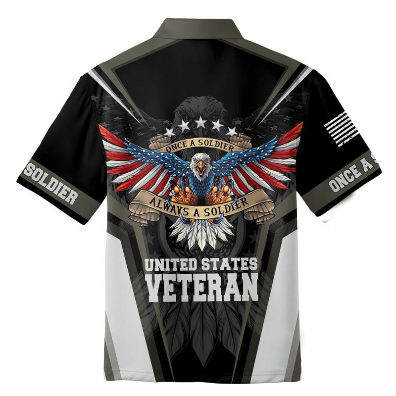 Once A Soldier Always A Soldier – Unisex Hawaiian Shirt – Short