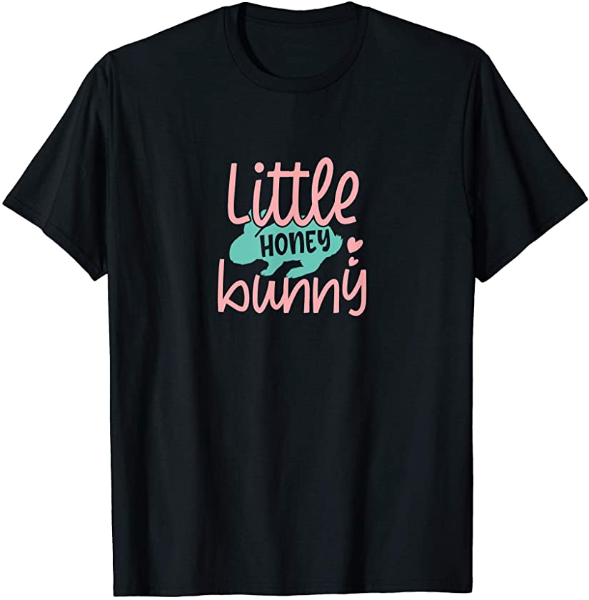 Little Honey Bunny with Bunny Silhouette T-Shirt