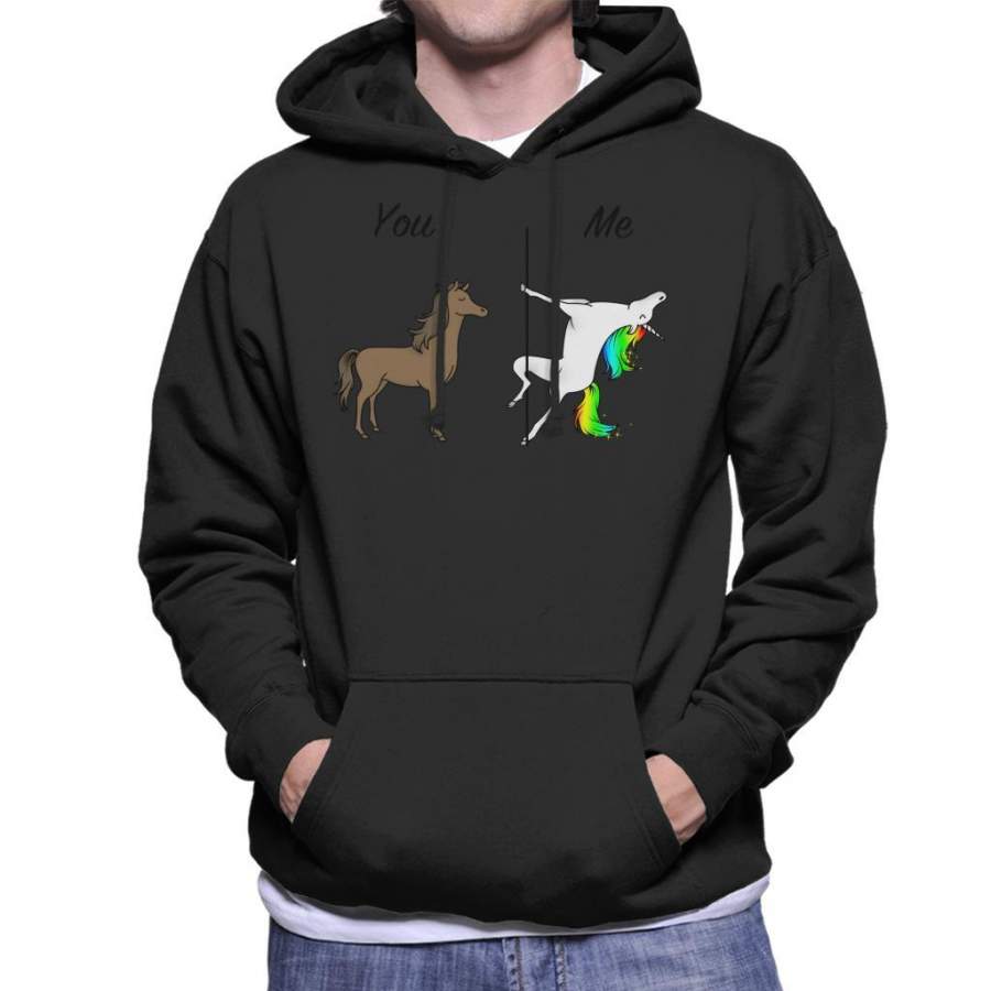 You Me Horse And Unicorn Men’s Hooded Sweatshirt