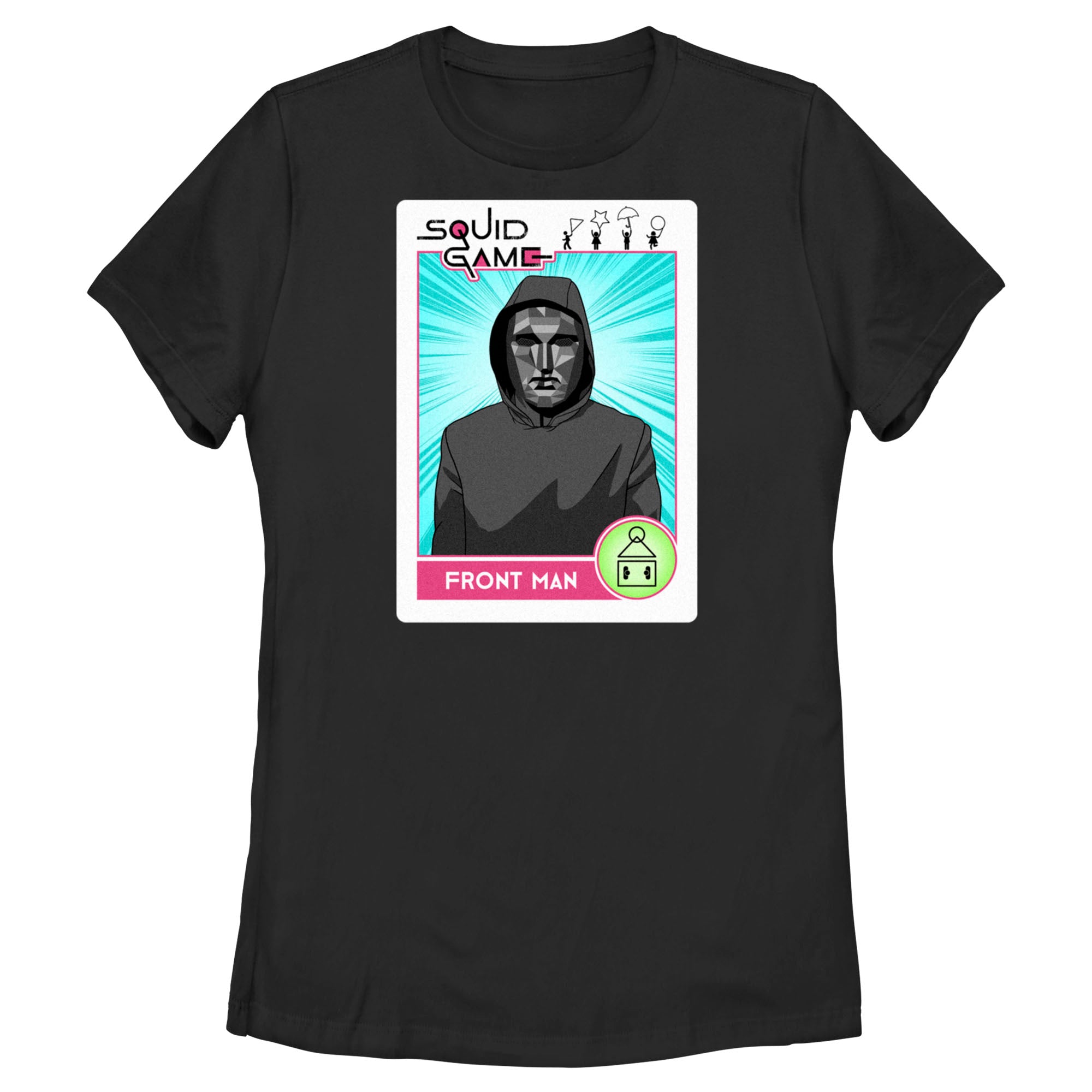 Squid Game Women’S Front Man Card  T-Shirt