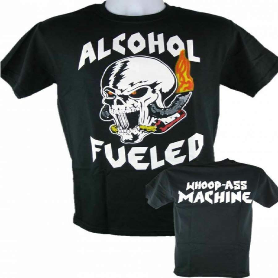 Stone Cold Steve Austin Alcohol Fueled Machine Mens T-Shirt