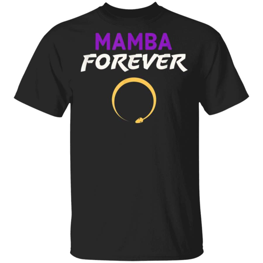 Mamba Forever in Memory Tribute Design TShirt