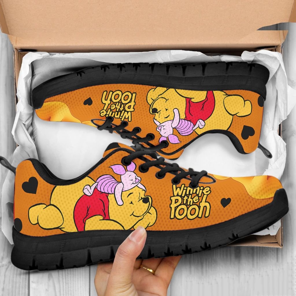 Character Winnie The Pooh Piglet Name Sneakers Shoes