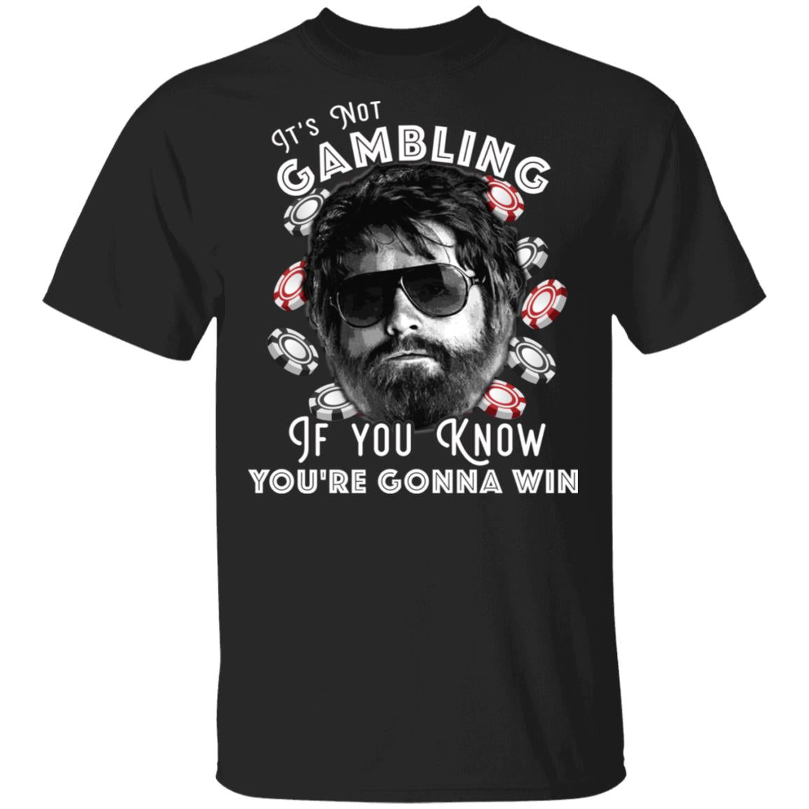 Not Gambling Cotton T-Shirt