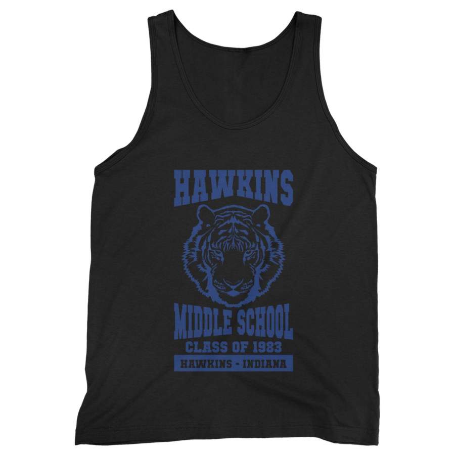 Hawkins Middle School Class Of 1983 Man’s Tank Top