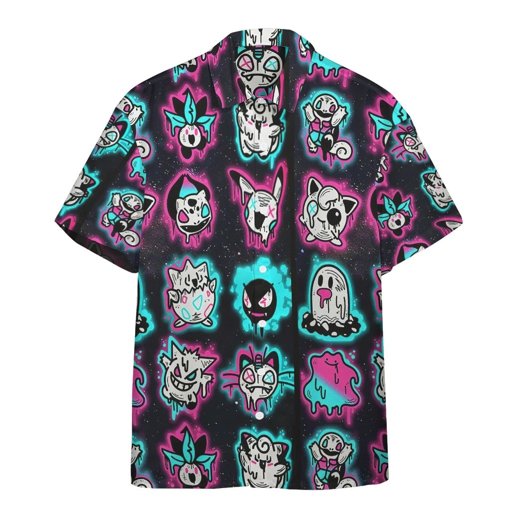 Alohazing Ghost Pokemon Hawaiian Shirt Ha94505