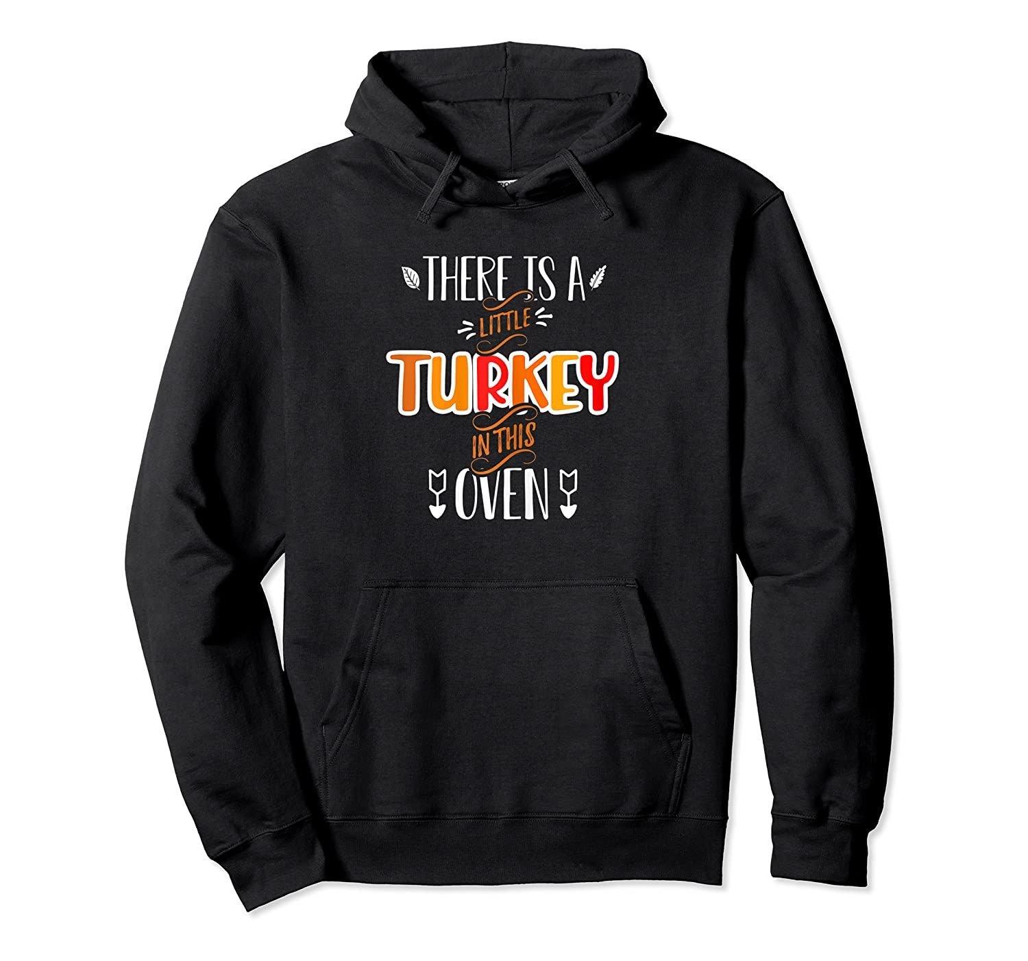 Womens Funny Turkey Mom Thanksgiving Pregnancy AnnouncemenHoodie Pullover Hoodie, T-Shirt, Sweatshirt