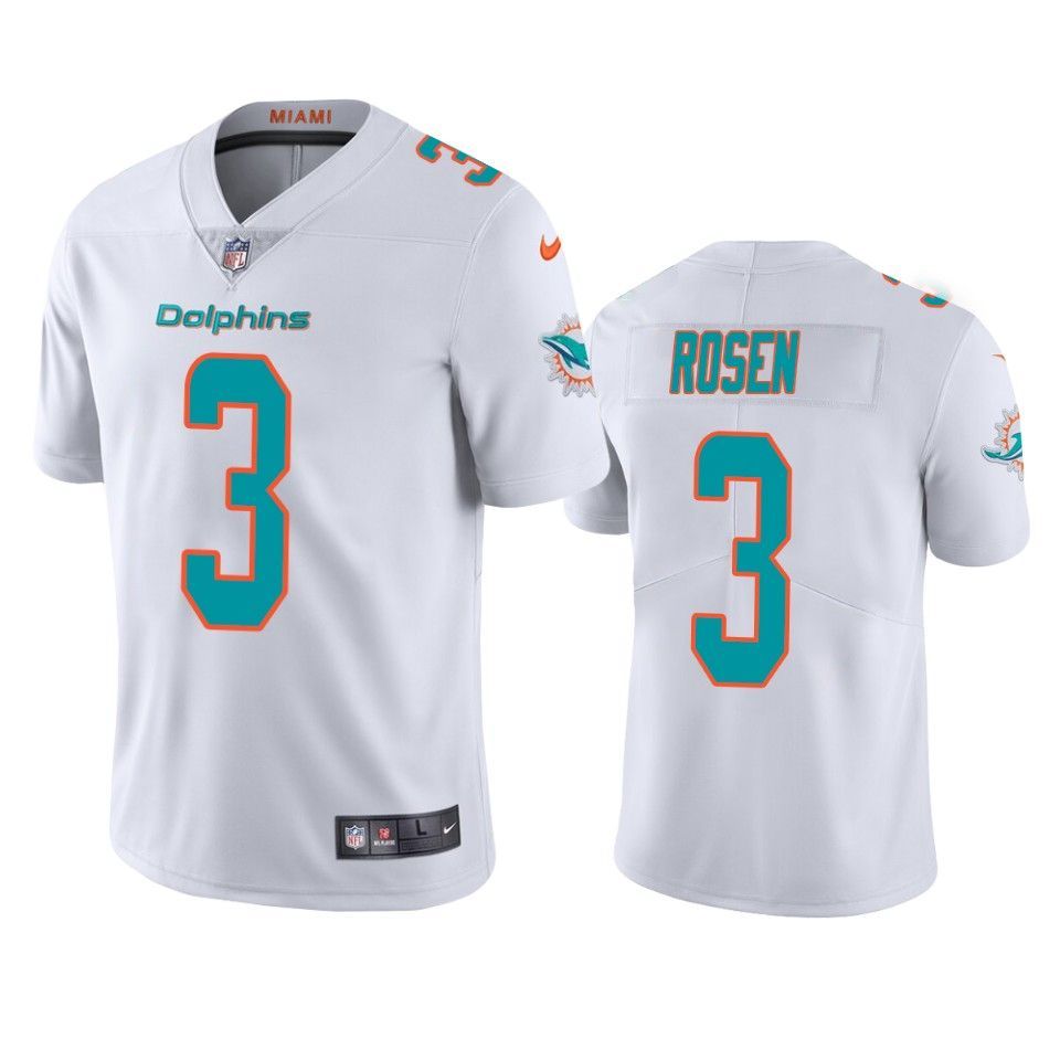 Dolphins Josh Rosen Vapor Untouchable Limited White Mens Jersey