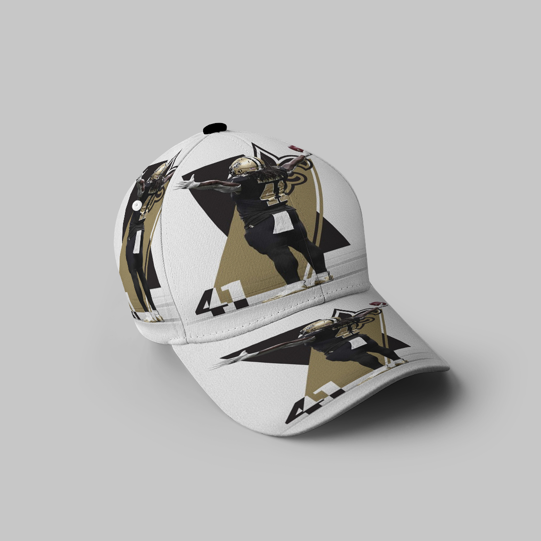 New Orleans Saints Alvin Kamara6 3D Printing Baseball Cap Classic Hat