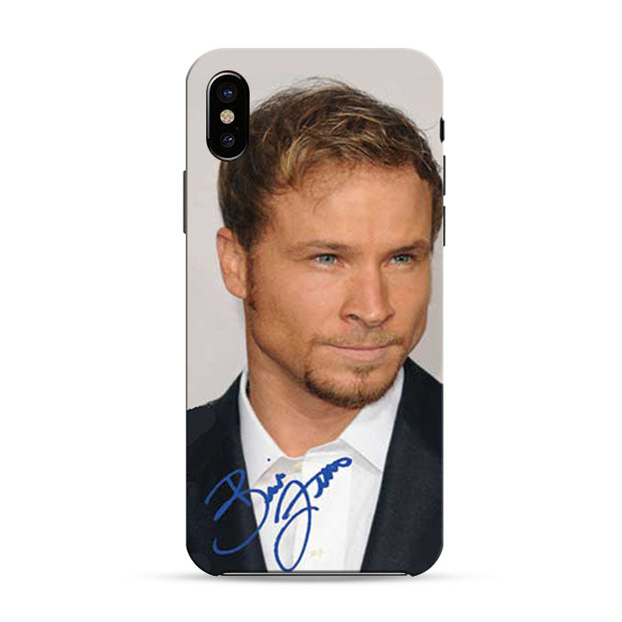 Backstreet Boys Brian Littrell Signature iPhone X 3D Case