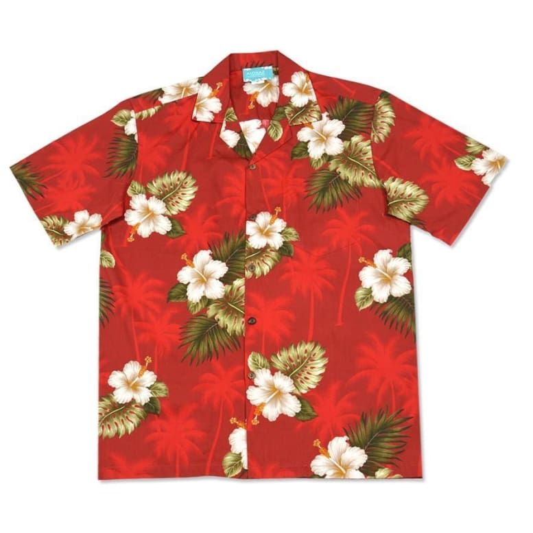 Floral Red Awesome Design Hawaii Shirt Ha94212