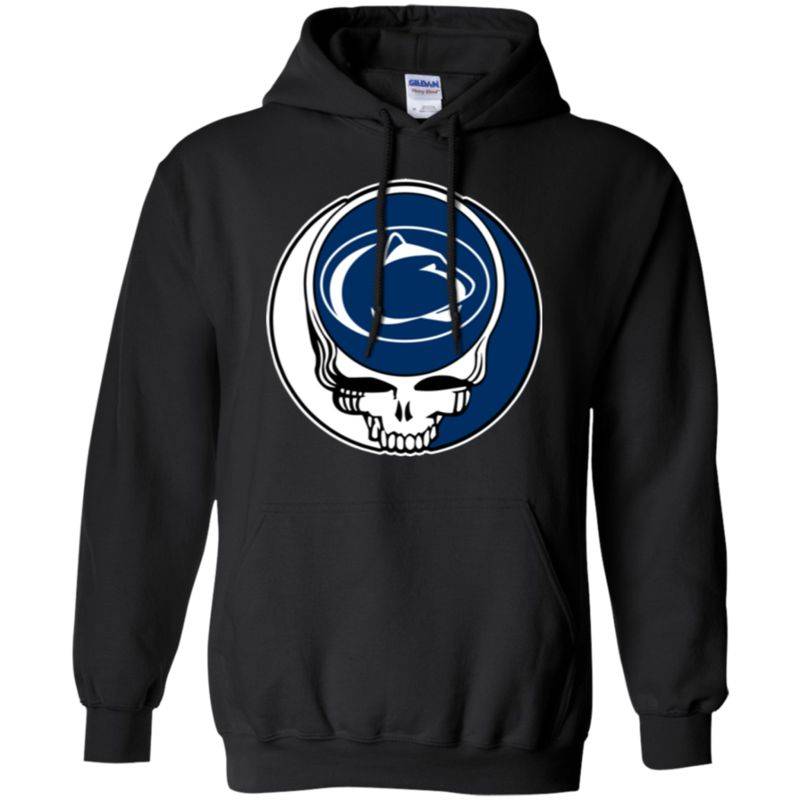 Penn State Nittany Lions Grateful Dead Xl Black Hoodie Sweater T-Shirt