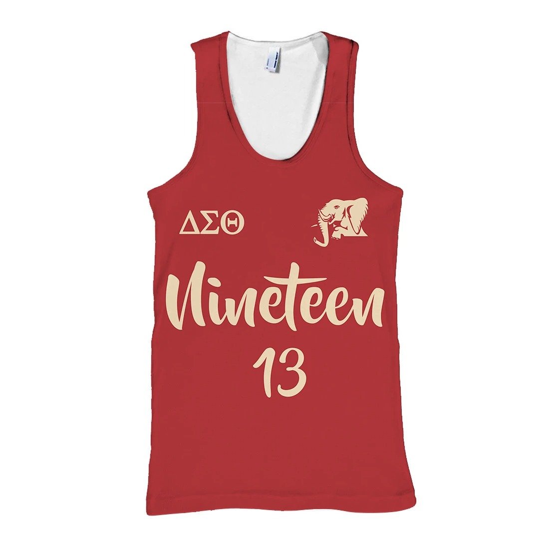 Wonderprint Tank Top Delta Sigma Theta Ninteeen 13 Tank Top