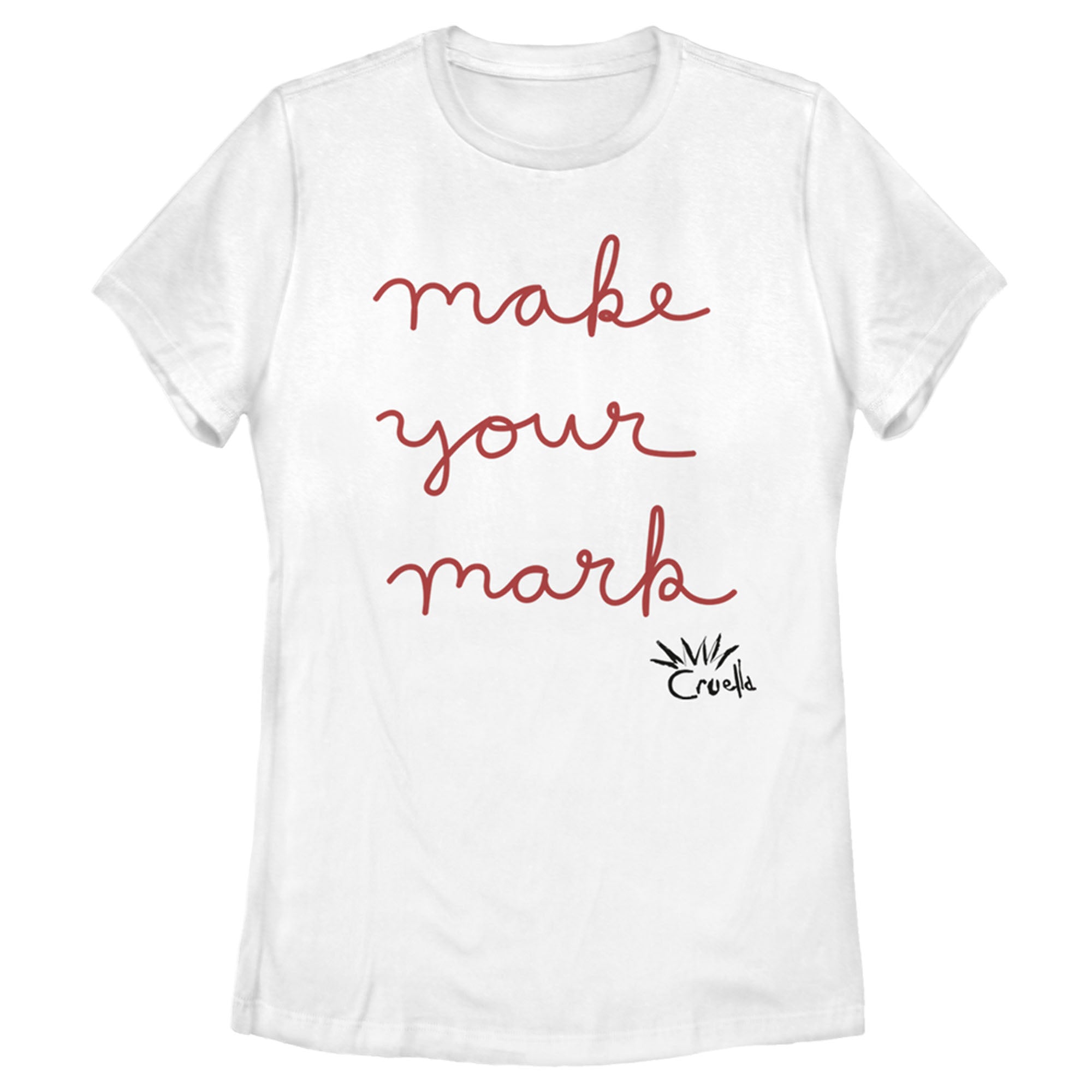 Cruella Women’S Make Your Mark  T-Shirt