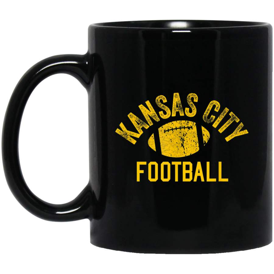 KC Kansas City Red Football Vintage Sports Fan Kc Originals Mug