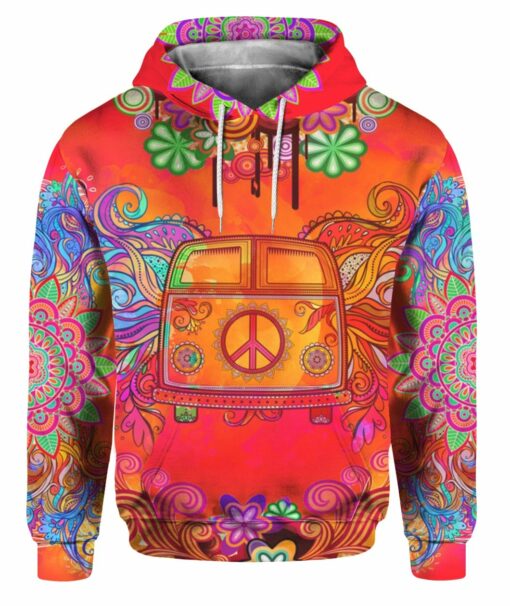 Hippie Red Van Freedom’S Just Another World For Nothing Left To Lose 3D All Over Print Shirts For Men & Women, Gift For Hippie Soul, Hippie Lover