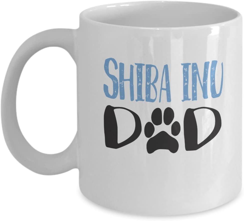 Shiba Inu Dad Coffee Mug – Shiba Inu Lover – Gift For Christmas – Cute Coffee Mug – Dog Dad