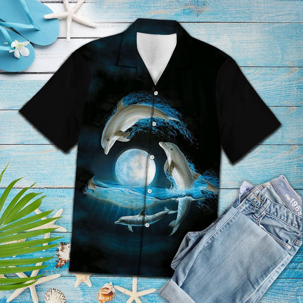 Amazing Dolphin Ht17703 – Hawaiian Shirt