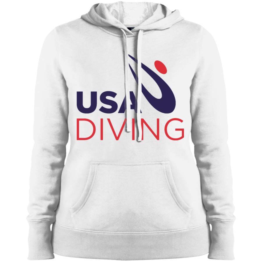 AGR USA Diving Logo Ladies’ Pullover Hooded Sweatshirt