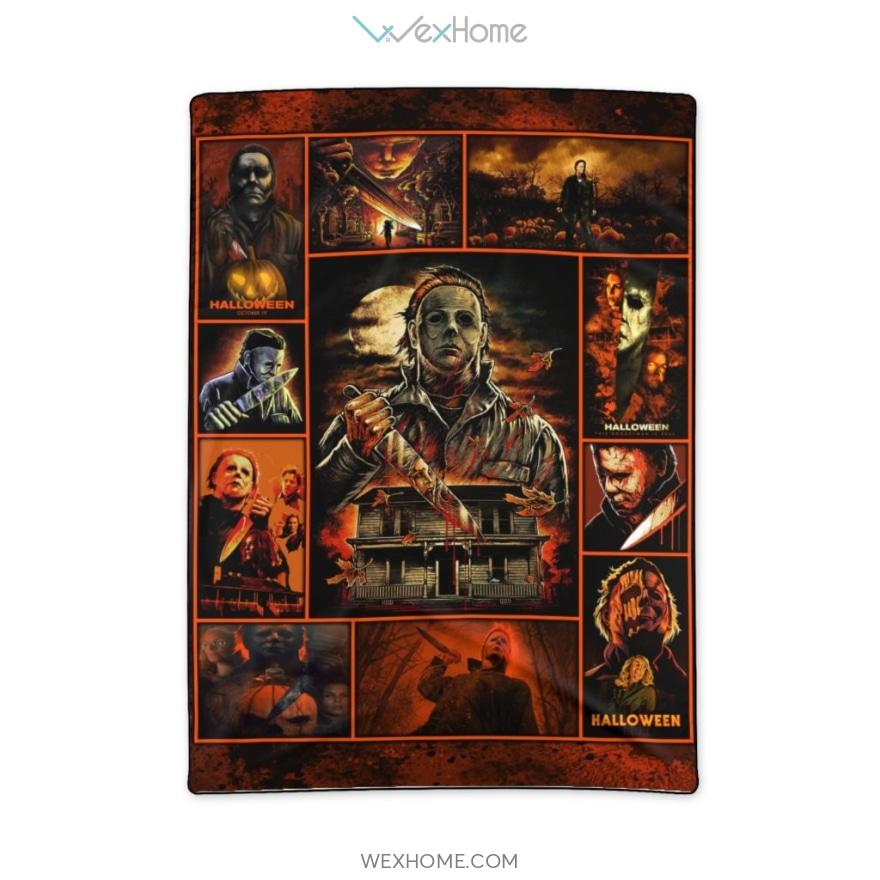 Michael Myers Movies Halloween Polyester Blanket Amazing Gift W0920