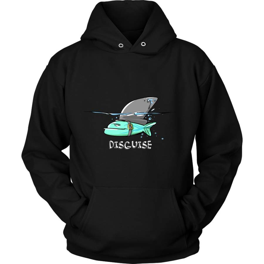 Tshirts Funny – Shark Disguise Design on Hoodie