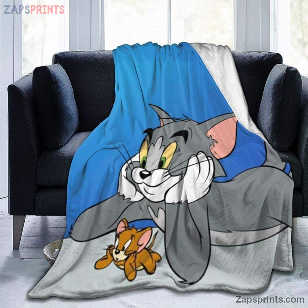 Tom And Jerry Smile Blanket