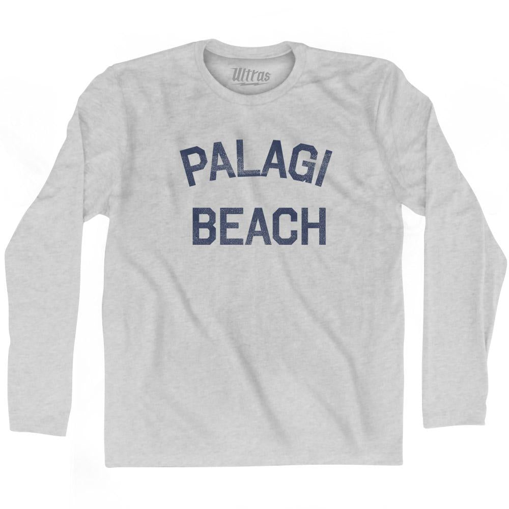 American Samoa Palagi Beach Adult Cotton Long Sleeve Vintage T-shirt