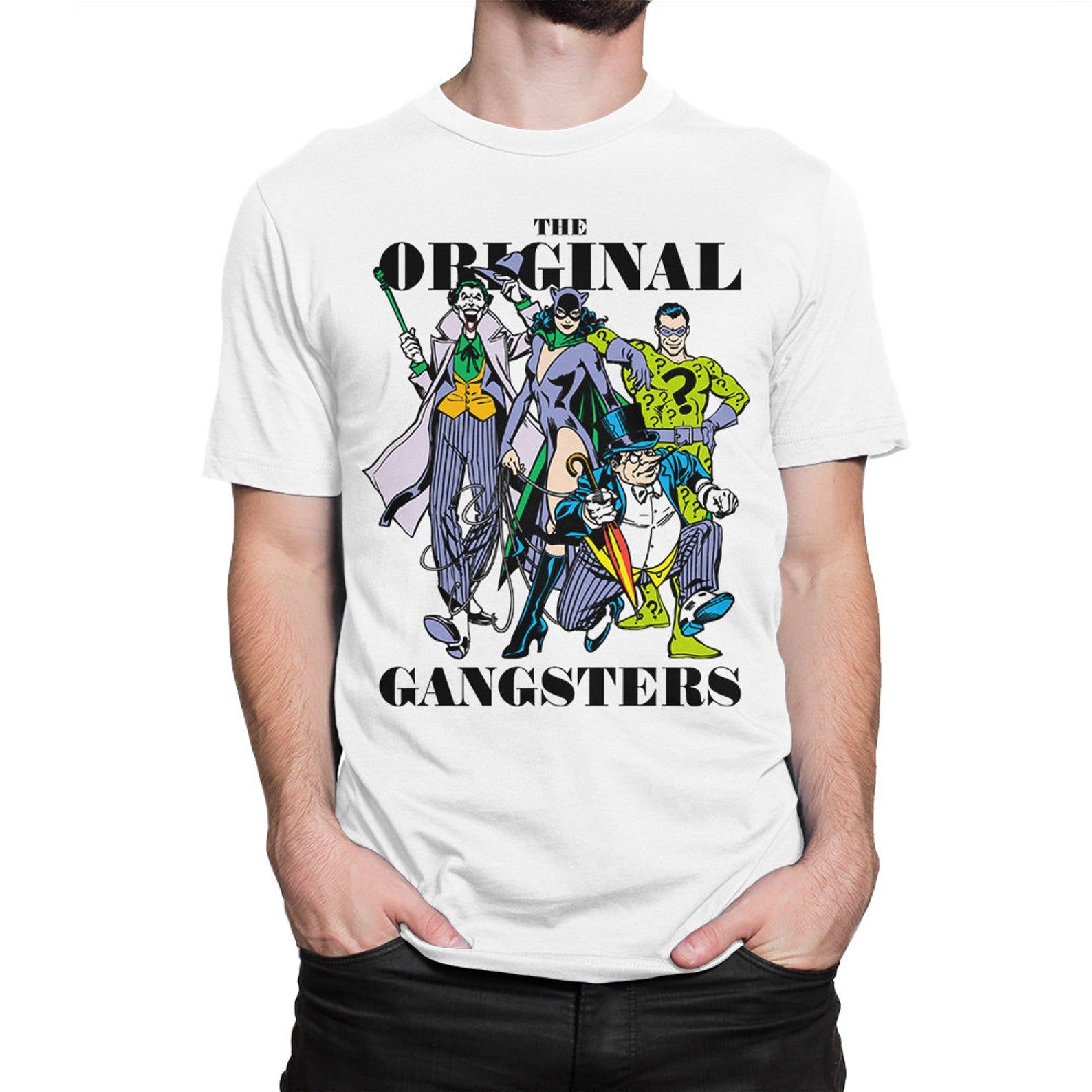 The Gangsters T-Shirt Penguin Nigma Joker Tee S